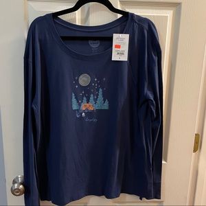 Life is good long sleeve shirt